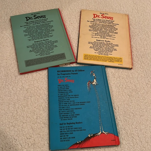 Rare Find Banned Dr Seuss Books No longer Published! Vintage Set of 3 - Picture 9 of 13
